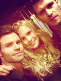 Elijah, Klaus and Rebekah Mikaelson